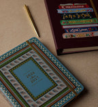 2026-2027 17-Month Academic Covered Spiral Planner - Paisley Stripe