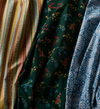 Amelia Cotton Fabric - Evergreen