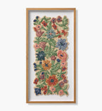 Framed Wall Art - Edith Garden Cream
