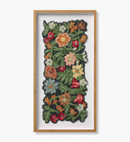 Framed Wall Art - Edith Garden Navy