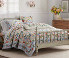 Cotton Quilted Sham - Strawberry Fields