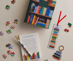 Enamel Keychain - Book Club