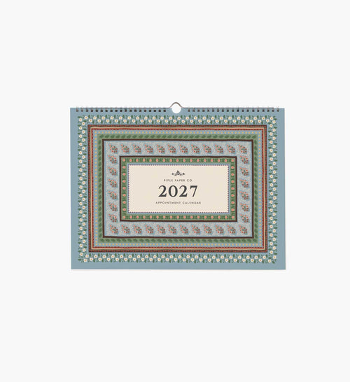 2027 Appointment Calendar - Paisley