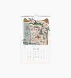 2027 Wall Calendar - Travel Sketches