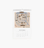 2027 Wall Calendar - Travel Sketches