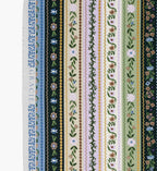 Gemma Canvas Metallic Fabric - Cool