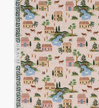 Cotswolds Cotton Fabric - Pink