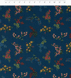 Amelia Cotton Fabric - Sapphire