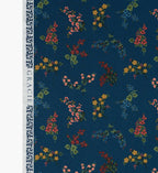 Amelia Cotton Fabric - Sapphire