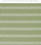 Estee Stripe Cotton Fabric - Sage