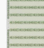 Estee Stripe Cotton Fabric - Cream