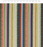Gemma Cotton Metallic Fabric - Multi