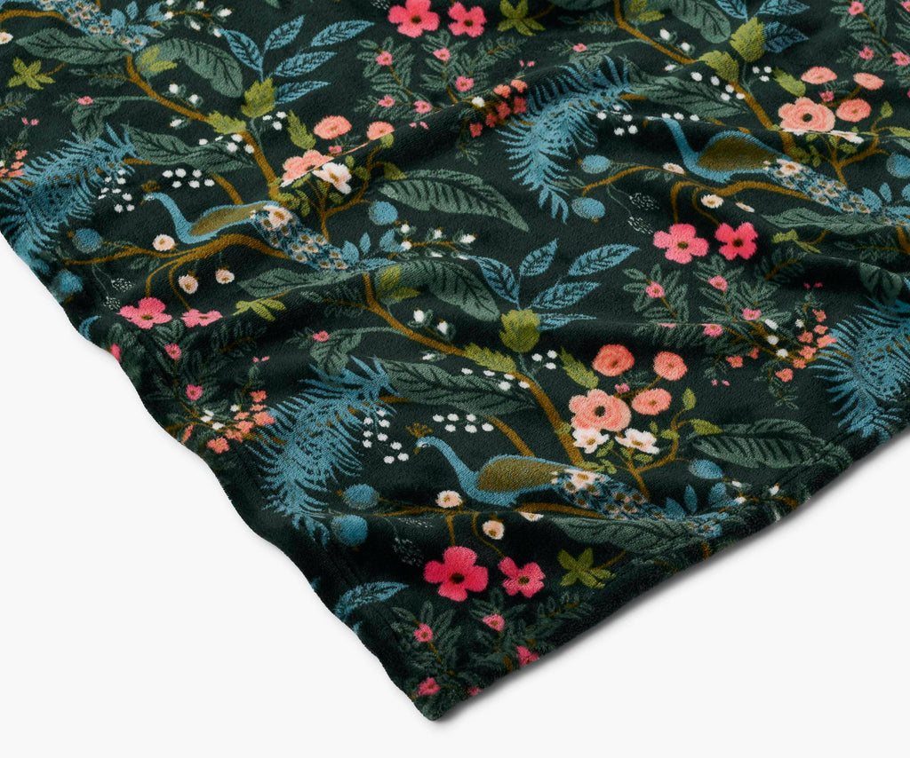 Fleece Blanket - Peacock