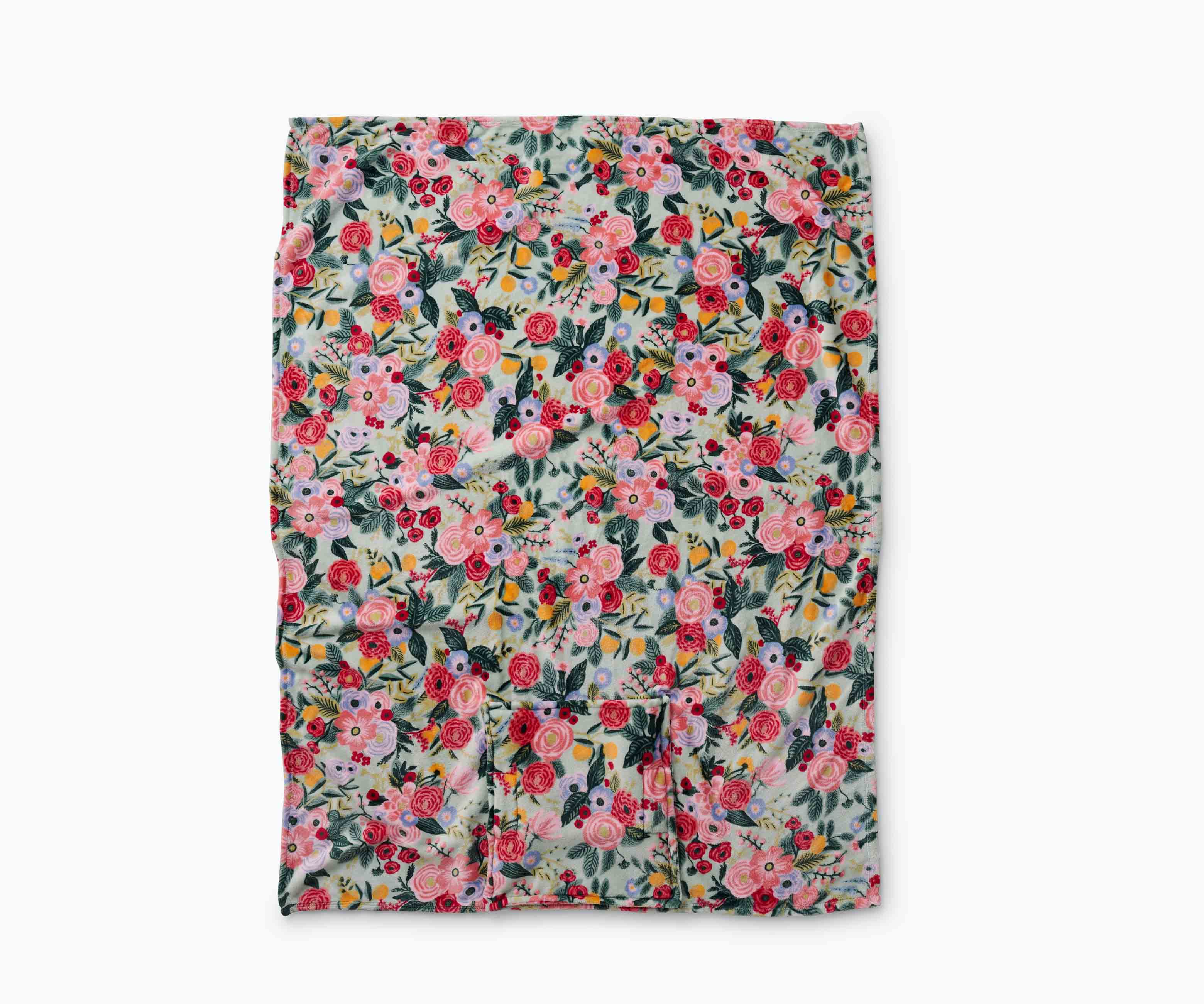 Travel Fleece Blanket - Garden Party