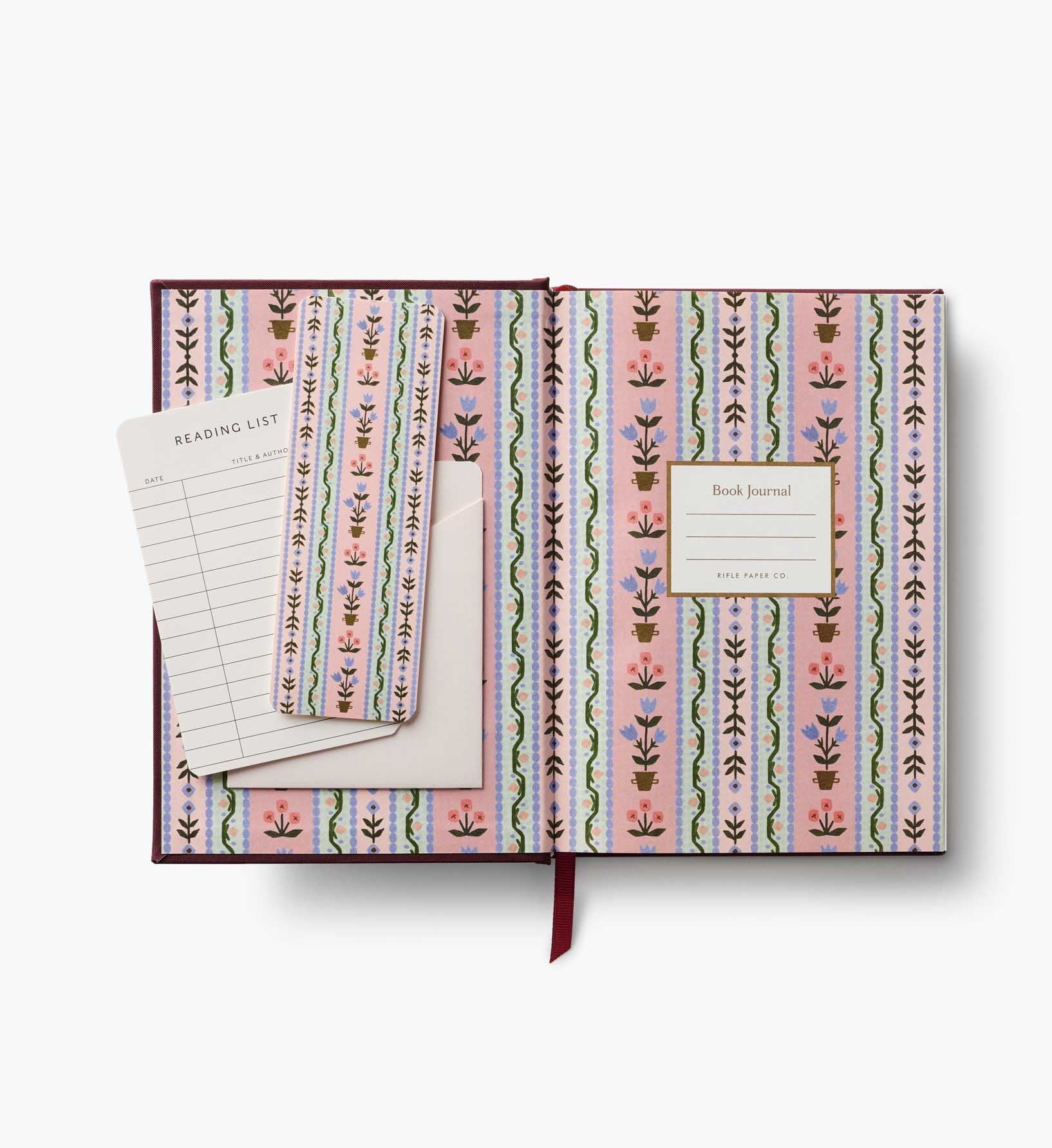 Embroidered Book Journal - Ladies Night Book Club