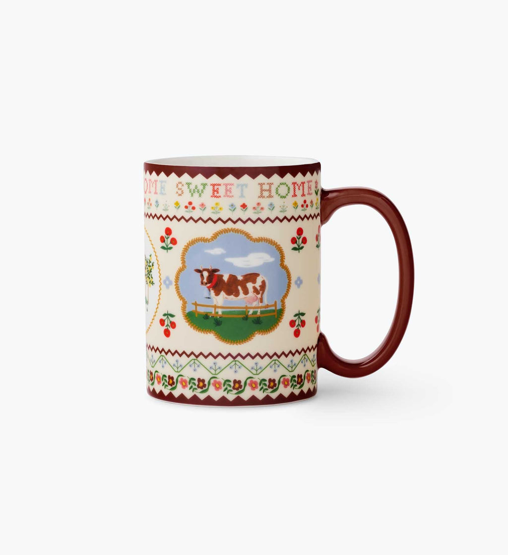 Porcelain Mug - Home Sweet Home