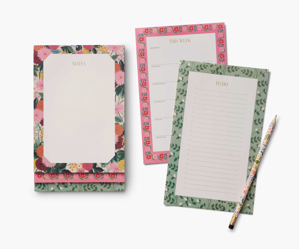 Tiered Notepad - Dahlia