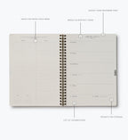 2026-2027 17-Month Academic Softcover Spiral Planner - Mimi