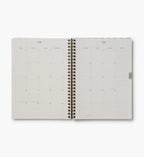 2027 12-Month Softcover Spiral Planner - Sage Hydrangea
