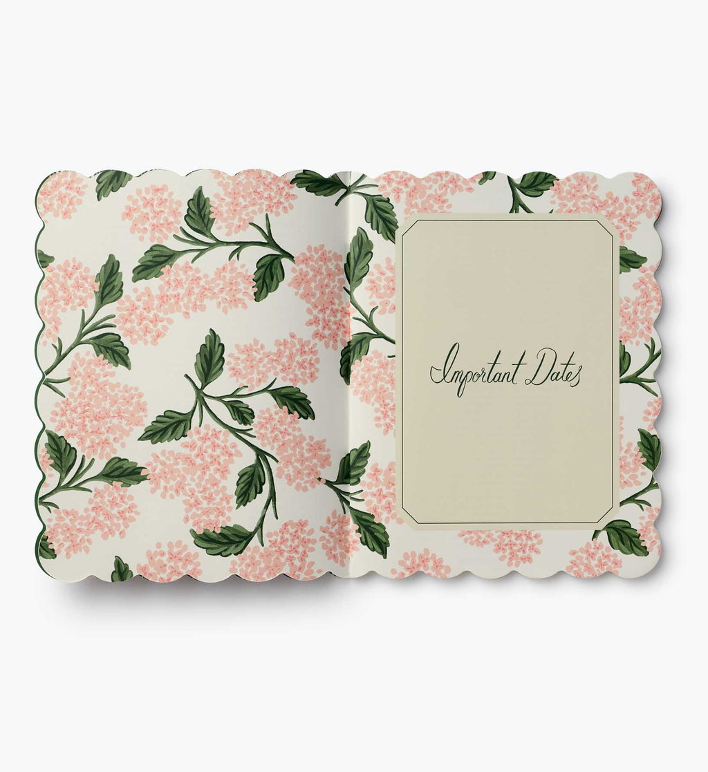 2026-2027 12-Month Academic Appointment Notebook - Pink Hydrangea