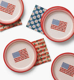 Small Paper Plates - Americana
