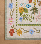 Canopy Curio Printed Rug - Cream