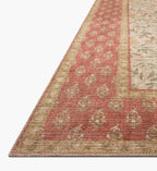 Edinburgh Aster Power Loomed Rug - Ivory & Spice