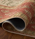 Edinburgh Aster Power Loomed Rug - Ivory & Spice