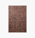 Edinburgh Campbell Power Loomed Rug - Merlot
