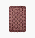 Lisette Wool Hooked Rug - Plum