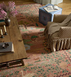 Orchard Country Farm Washable Rug - Mauve