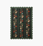 Thistle Wool Hooked Rug - Forest