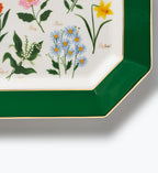 Large Porcelain Serving Platter - Garden Study