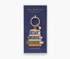 Enamel Keychain - Book Club