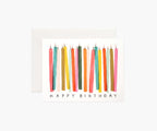 Birthday Candles Birthday Card - Single Card