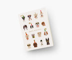 Party Pups Birthday Card - Single Card