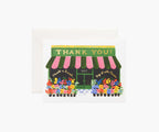 Flower Shop Thank You Card - Single Card