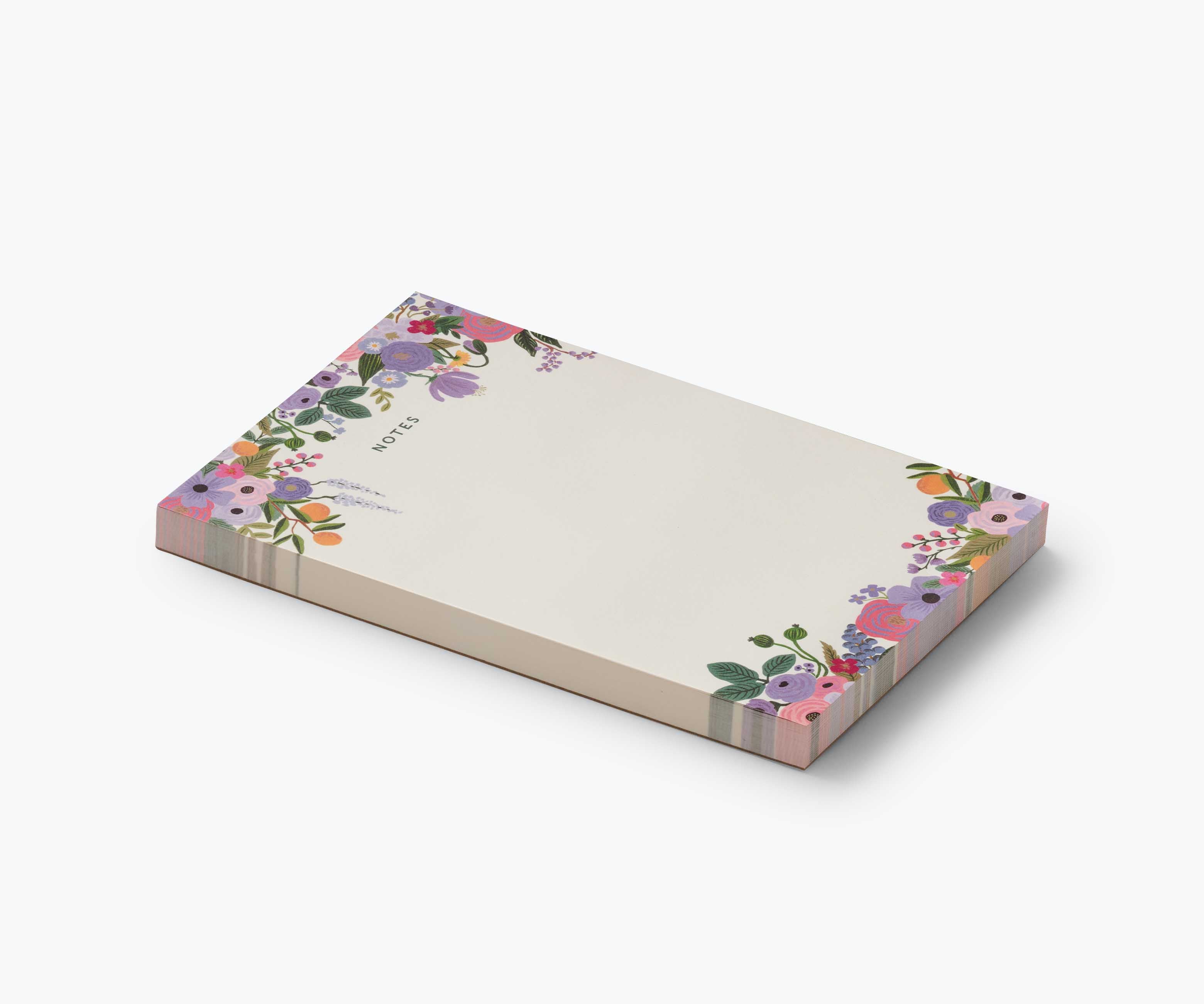 Blank Notepad - Garden Party Violet