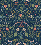 Wildwood Wallpaper - Navy