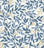 Willowberry Peel & Stick Wallpaper - Blue & White