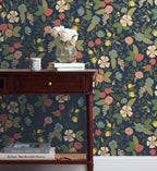 Colette Peel & Stick Wallpaper - Navy